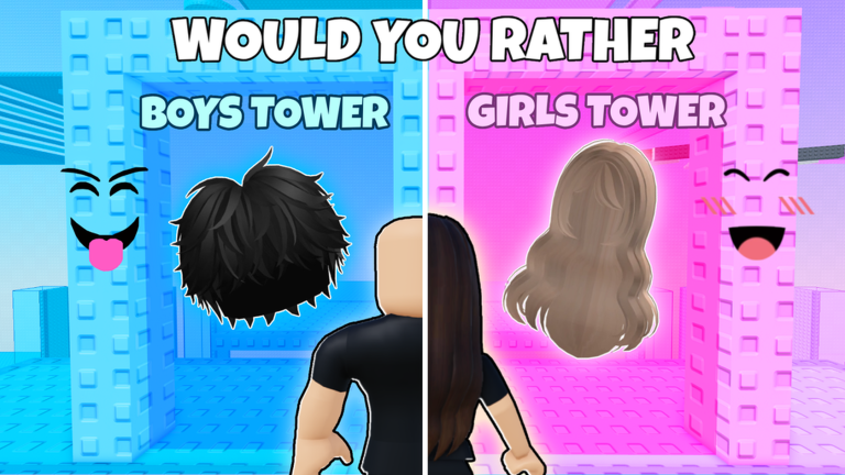Would You Rather Outfit Tower (Roblox): Play & Codes hero
