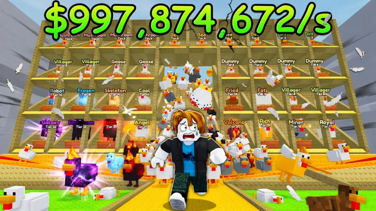 Chicken Farm official gameplay screenshot