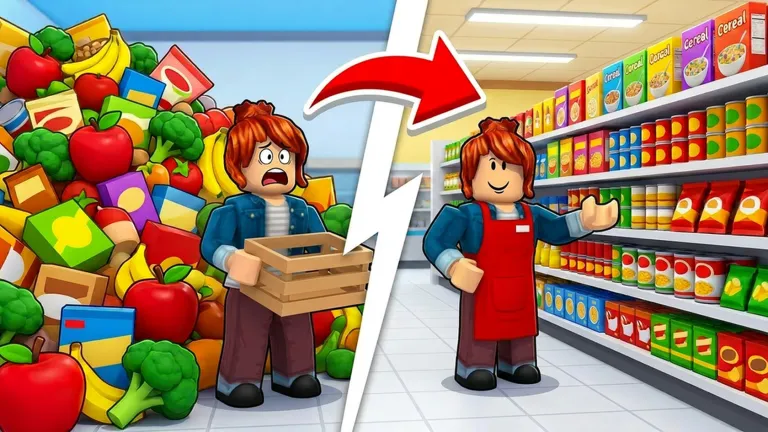 Clean The Supermarket official gameplay screenshot