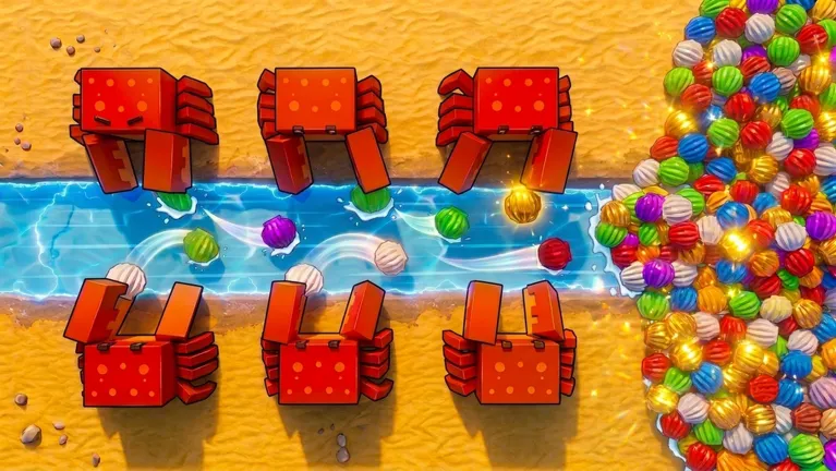 Crab Tycoon official gameplay screenshot