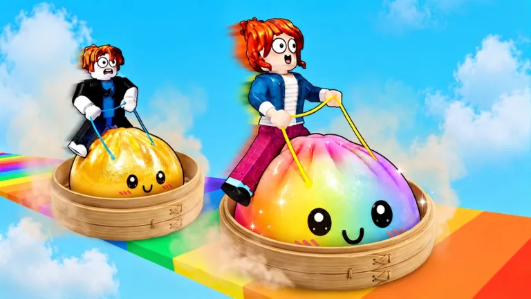 Dumpling Squishy Race official gameplay screenshot