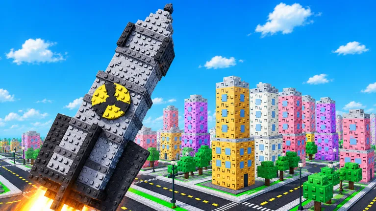 Missiles Vs Cities official gameplay screenshot