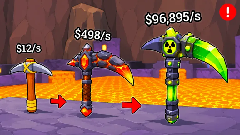 Pickaxe Tycoon official gameplay screenshot