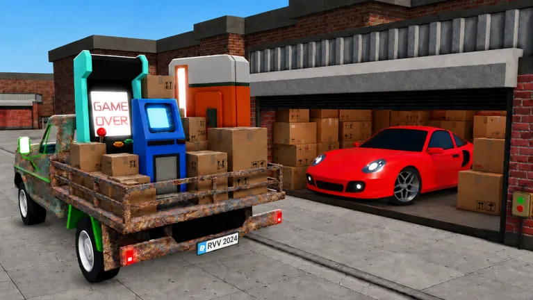 Storage Hunters Open World official gameplay screenshot