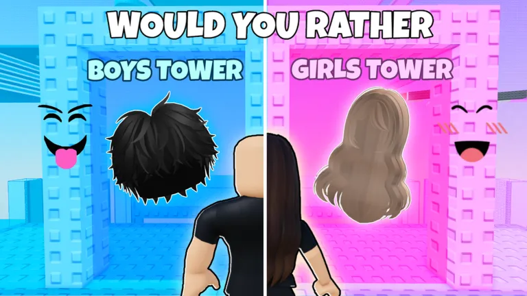 Would You Rather Outfit Tower official gameplay screenshot