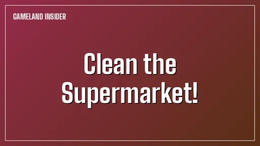 Clean the Supermarket! cover art