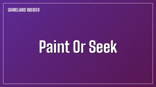 Paint Or Seek cover art