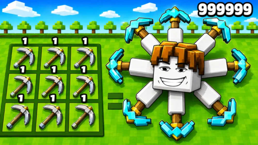 [X2] +1 Pickaxe Swing Escape cover art